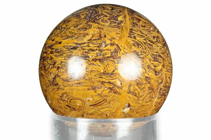 Polished Miriam Stone Sphere - India #327428